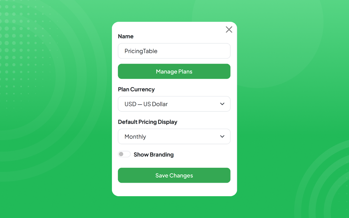 How To Add Free Pricing Table Widget To Website?